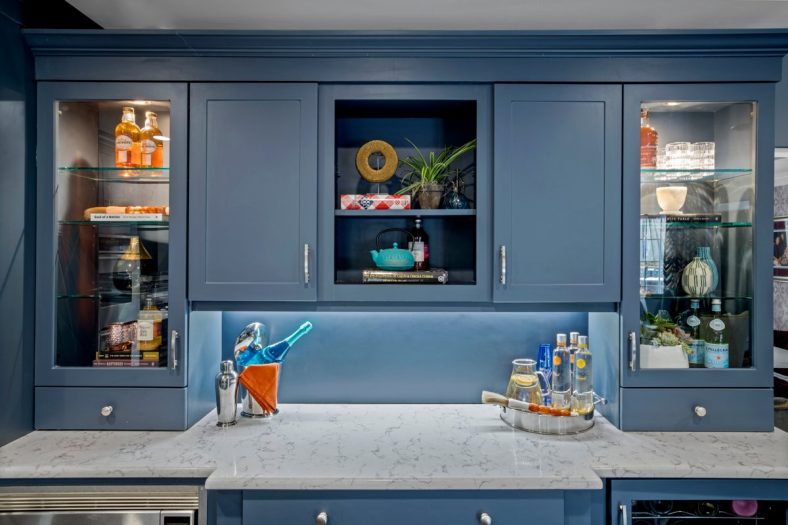 Reflecting on the Best Ways to Use Glass-Front Cabinets