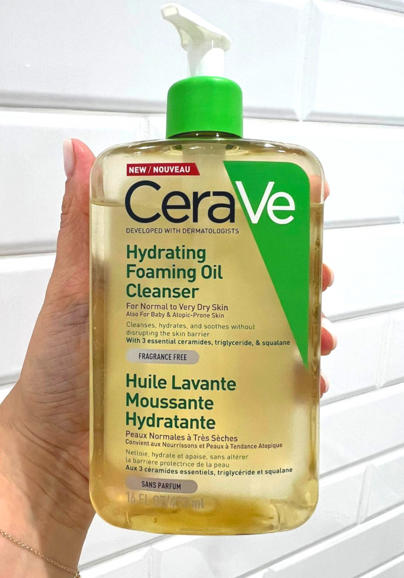 CeraVe Hydrating Foaming Oil Cleanser