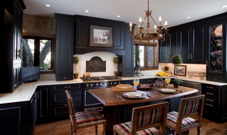 Black Kitchen Cabinets Offer Elegance And Style