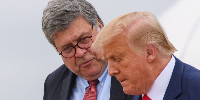Trump Lashes Out at Bill Barr After Comments on Mar-a-Lago Raid