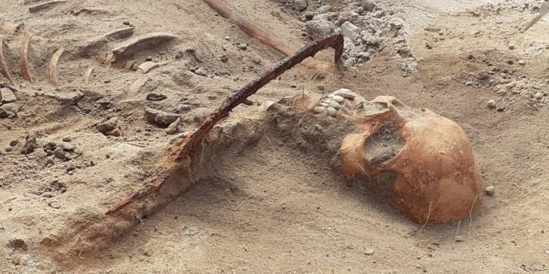 ‘Vampire’ Skeleton Discovered in 17th-Century Graveyard