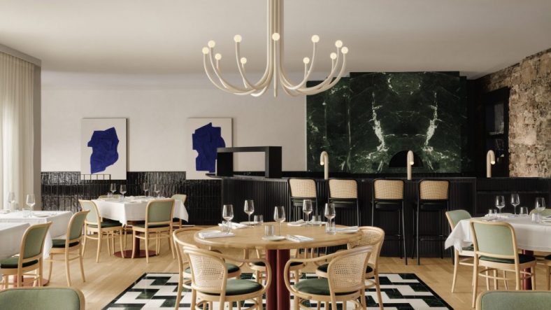 Ivy Studio renovates fire-damaged Piatti restaurant in Montreal