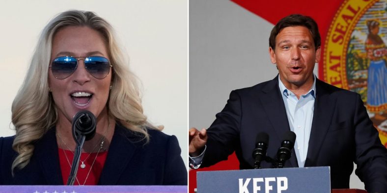 Marjorie Taylor Greene Warns Ron DeSantis Not to Run for President