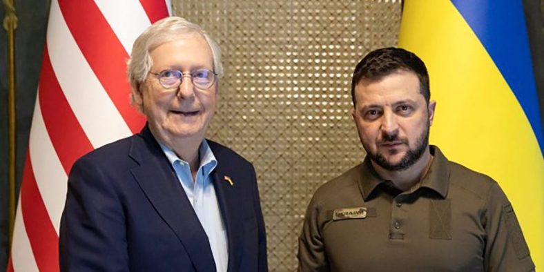 Zelenskyy Made Secret Phone Call to Mitch McConnell on Oligarch Assets