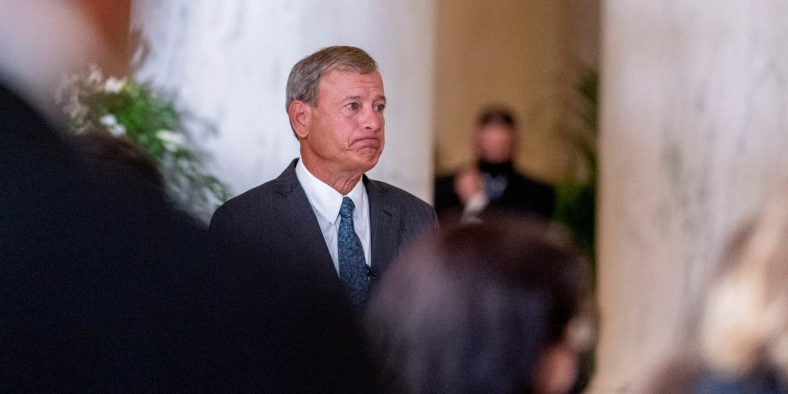 Chief Justice Compares Supreme Court’s Year to Brown V Board Aftermath