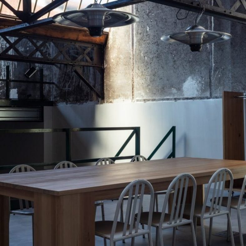 GSL Gallery takes over disused Parisian factory with “punk” interiors