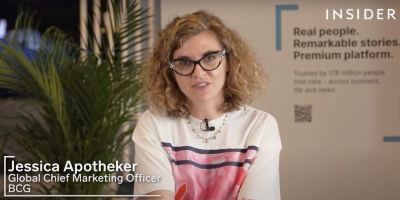 Jessica Apotheker, CMO at BCG, Says According to a Survey, Marketers Are Optimistic About AI