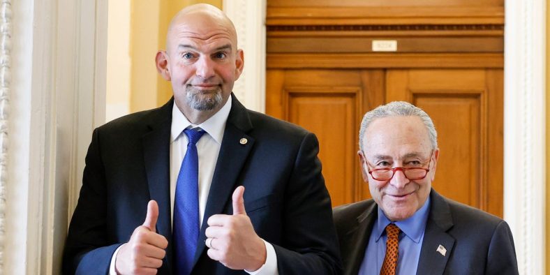 Fetterman Openly Mocks GOP’s Plans to Open Biden Impeachment Inquiry