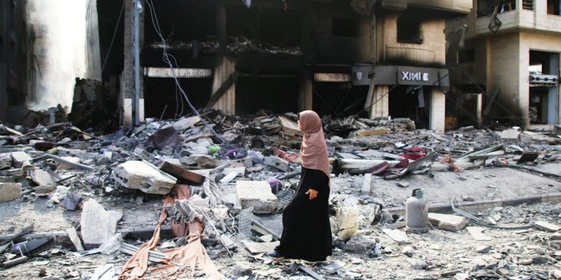 Palestinians Cannot Fight Hamas While Under Israeli Attack