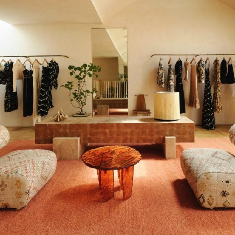 Kelly Wearstler designs Ulla Johnson store interior that “speaks to LA”