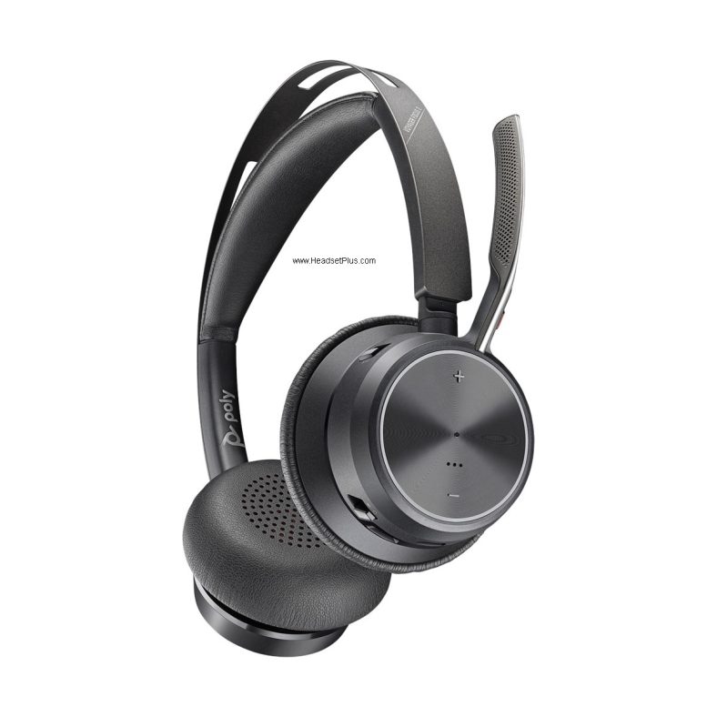 Poly Voyager Focus 2 – Active Noise Cancelling USB Wireless Headset/Headphone