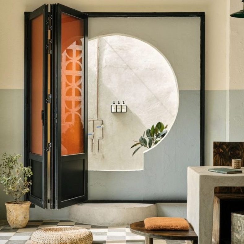 Puerto Rico guesthouse features retro-modern interiors