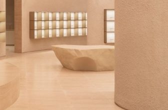 Al-Jawad Pike creates marble store for APL in NYC